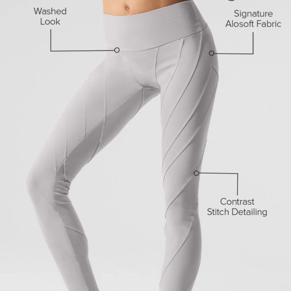 Alo Alosoft High-Waist Sunray Leggings NWOT